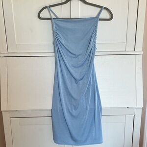 Olivia Rae Light Blue Mini Dress